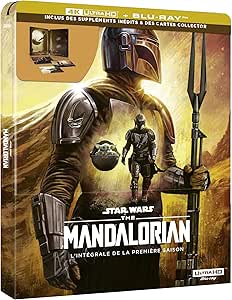 The Mandalorian-L&#39;Intégrale de la première Saison [4K Ultra HD + Blu-Ray-Édition boîtier SteelBook]