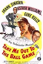 Gene Kelly, Frank Sinatra, and Esther Williams in Take Me Out to the Ball Game (1949)