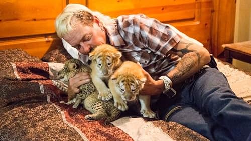 Among the eccentrics and cult personalities in the stranger-than-fiction world of big cat owners, few stand out more than Joe Exotic, a mulleted, gun-toting polygamist and country western singer who presides over an Oklahoma roadside zoo. Charismatic but misguided, Joe and an unbelievable cast of characters including drug kingpins, conmen, and cult leaders all share a passion for big cats, and the status and attention their dangerous menageries garner. But things take a dark turn when Carole Baskin, an animal activist and owner of a big cat sanctuary, threatens to put them out of business, stoking a rivalry that eventually leads to Joe's arrest for a murder-for-hire plot, and reveals a twisted tale where the only thing more dangerous than a big cat is its owner.

Only on Netflix.