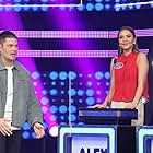 Dingdong Dantes and Alessandra De Rossi in Family Feud Philippines (2022)
