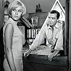 Guy Doleman and Suzanna Leigh in The Deadly Bees (1966)
