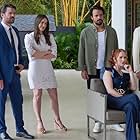 Charlie Weber, Andres Morales, Kezia Burrows, Elizabeth Henstridge, and Henry Twohy in Mystery Island (2023)