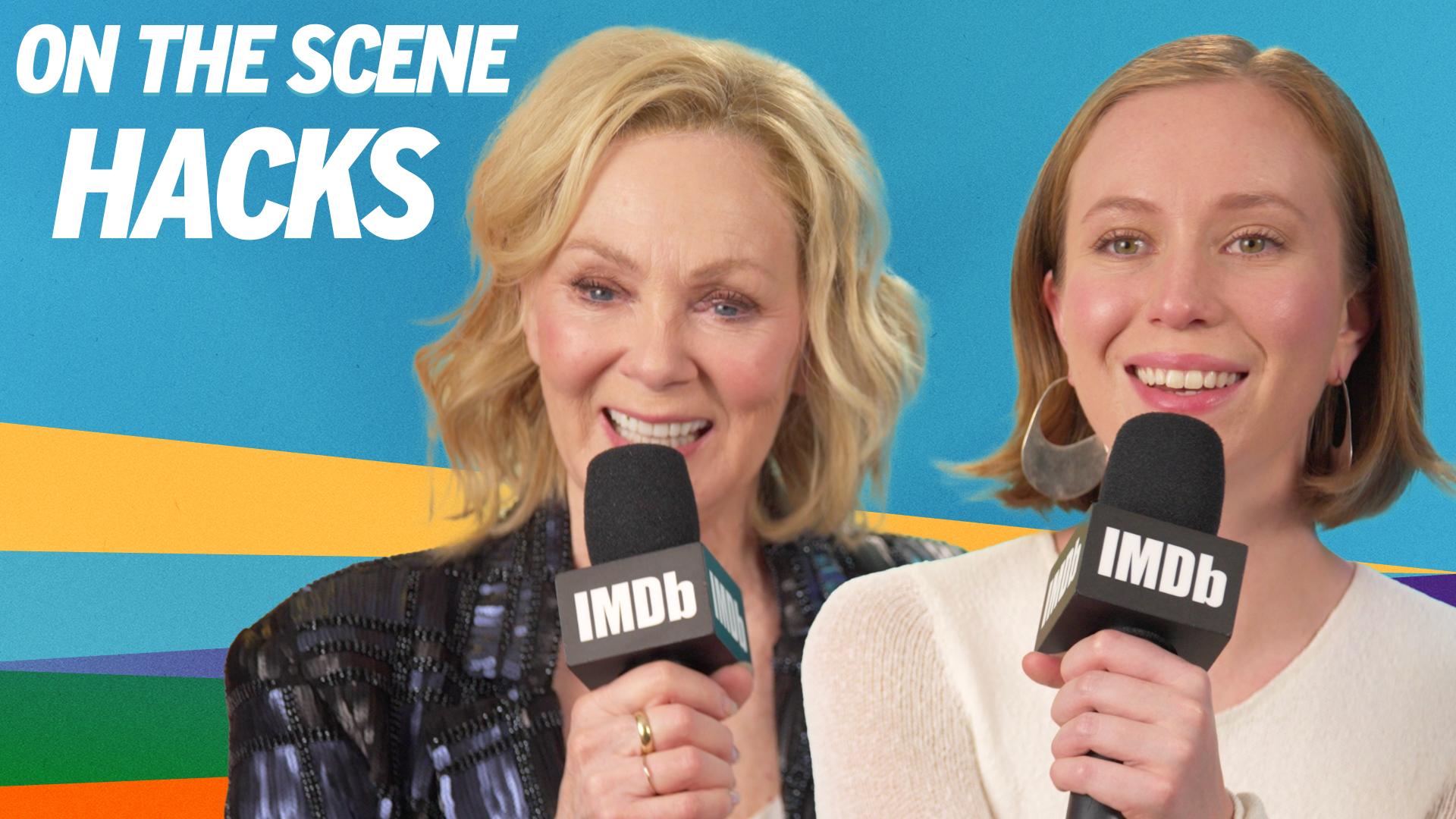 Jean Smart and Hannah Einbinder in Jean Smart and Hannah Einbinder Talk Mushrooms, Stand-Up, and "Hacks" Season 3 (2024)