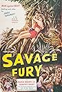 Noah Beery Jr. and Dorothy Short in Savage Fury (1956)