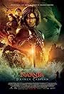 Liam Neeson, Eddie Izzard, William Moseley, Anna Popplewell, Skandar Keynes, Ben Barnes, and Georgie Henley in The Chronicles of Narnia: Prince Caspian (2008)
