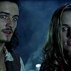 Orlando Bloom, Keira Knightley, Vince Lozano, and Michael Earl Lane in Pirates of the Caribbean: The Curse of the Black Pearl (2003)
