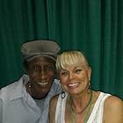 Micheal Wright actor /singer & Kadrolsha Ona Carole enjoying the day. Both were celebrities at The Hartford Comic Con Sept. 2015