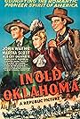 John Wayne, Albert Dekker, and Martha Scott in In Old Oklahoma (1943)