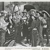 Dick Botiller, Johnny Mack Brown, Virginia Carroll, Carmella Cansino, Fred Cordova, Guy D'Ennery, Rico De Montez, and Fuzzy Knight in The Masked Rider (1941)