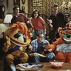 Drew Carey, Diedrich Bader, Christa Miller, Ryan Stiles, and The Krofft Puppets in The Drew Carey Show (1995)