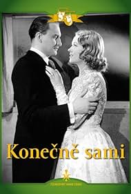 Natasa Gollová and Miroslav Homola in Konecne sami (1940)