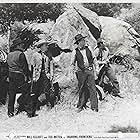 Dick Botiller, Jim Corey, Joe McGuinn, Bradley Page, and Francis Walker in Roaring Frontiers (1941)