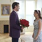 Lacey Chabert and Kevin McGarry in The Wedding Veil (2022)
