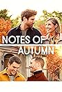 Ashley Williams, Luke Macfarlane, Peter Porte, and Marcus Rosner in Note d'autunno (2023)