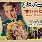 Otto Kruger, Martha Sleeper, and Fred Walton in Two Sinners (1935)