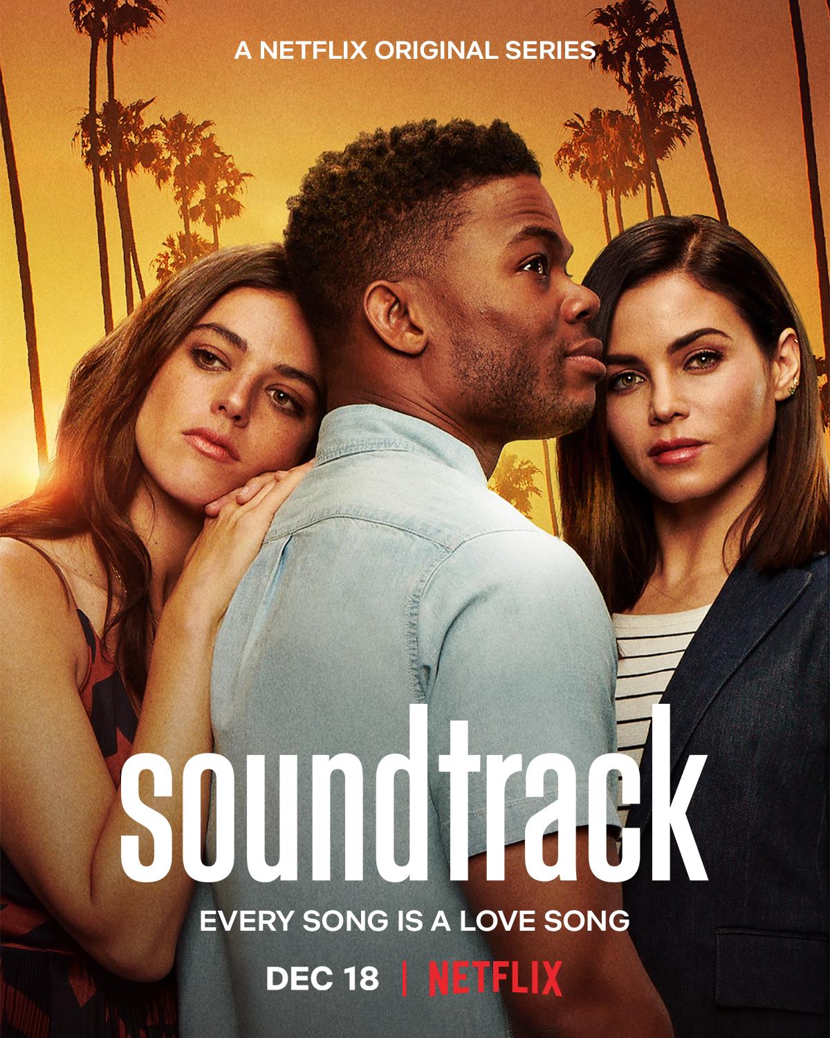 Paul James, Jenna Dewan, and Callie Hernandez in Soundtrack (2019)