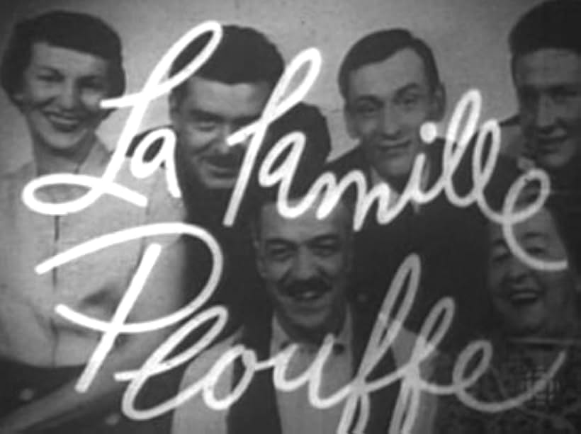 Amanda Alarie, Émile Genest, Paul Guèvremont, Denise Pelletier, Jean-Louis Roux, and Pierre Valcour in La famille Plouffe (1953)