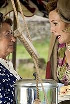 Nancy Carroll and Sorcha Cusack in Father Brown (2013)