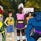 George Buza, Cal Dodd, Alison Sealy-Smith, Lenore Zann, Morph, JP Karliak, A.J. LoCascio, Isaac Robinson-Smith, Holly Chou, and Rogue in X-Men '97 (2024)