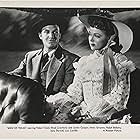 Anne Gwynne and Robert Stack in Men of Texas (1942)