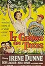 Richard Crenna, Irene Dunne, Joan Evans, and Dean Jagger in It Grows on Trees (1952)