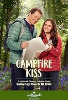 Danica McKellar and Paul Greene in Campfire Kiss (2017)