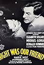 Michael Gough and Elizabeth Sellars in Night Was Our Friend (1951)