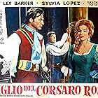 Lex Barker and Sylvia Lopez in Son of the Red Corsair (1959)