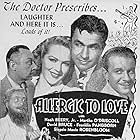 Noah Beery Jr., David Bruce, Martha O'Driscoll, and Franklin Pangborn in Allergic to Love (1944)