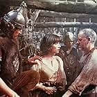 Caitlin Clarke, John Hallam, and Emrys James in Dragonslayer (1981)