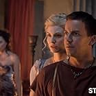 Lucy Lawless, Craig Parker, and Viva Bianca in Spartacus (2010)