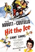 Bud Abbott, Lou Costello, and Ginny Simms in Hit the Ice (1943)