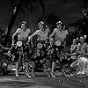 Laverne Andrews, Maxene Andrews, Patty Andrews, Virginia Engels, Estelle Etterre, Sandra Morgan, Sunnie O'Dea, and The Andrews Sisters in In the Navy (1941)