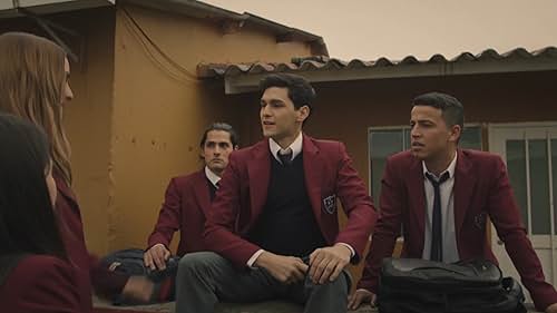 Eulices Alvarado, Francisco Chona, Sebastián Silva, and Valeria Sandoval in Abandonada (2020)