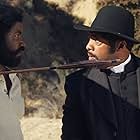 Michael Jai White in Outlaw Johnny Black (2023)