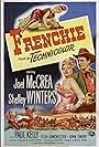 Shelley Winters, Elsa Lanchester, and Joel McCrea in Frenchie (1950)