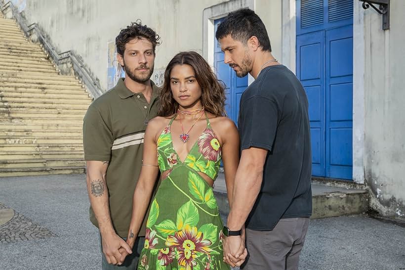 Rômulo Estrela, Chay Suede, and Lucy Alves in The Path (2022)