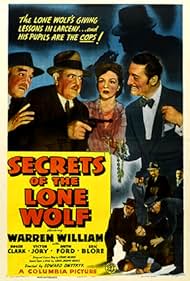 Eric Blore, Ruth Ford, Fred Kelsey, and Warren William in Secrets of the Lone Wolf (1941)