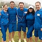 Chad Lowe, Greg Evigan, Jackée Harry, Ted McGinley, and Lesley Fera at an event for Battle of the Network Stars (2017)