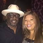 Silawn Lewis with Cedric the Entertainer, 'The Comedy Get Down' Wrap Party (2016)