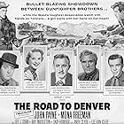 Lee J. Cobb, Mona Freeman, Skip Homeier, Ray Middleton, and John Payne in The Road to Denver (1955)