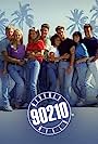 Luke Perry, Jason Priestley, Shannen Doherty, Jennie Garth, Tori Spelling, Brian Austin Green, Ian Ziering, and Gabrielle Carteris in Beverly Hills, 90210 (1990)
