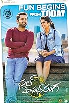 Nithiin and Megha Akash in Chal Mohan Ranga (2018)