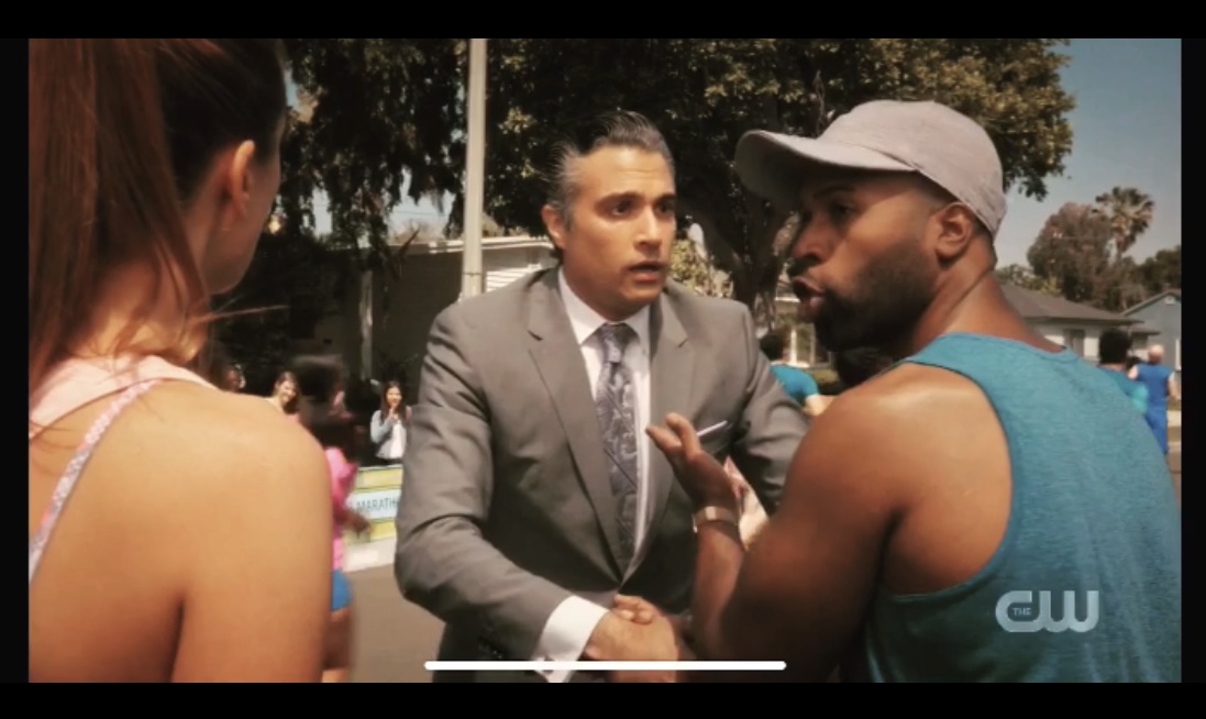 Christopher Mychael Watson as American Runner in "Jane The Virgin"