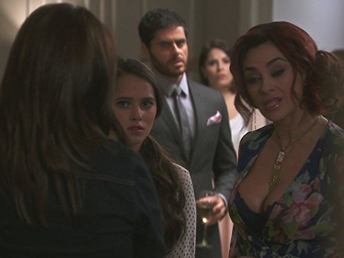 Aracely Arámbula, Andrea Martí, José María Galeano, and Michelle Olvera in La Doña (2016)