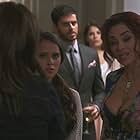 Aracely Arámbula, Andrea Martí, José María Galeano, and Michelle Olvera in La Doña (2016)