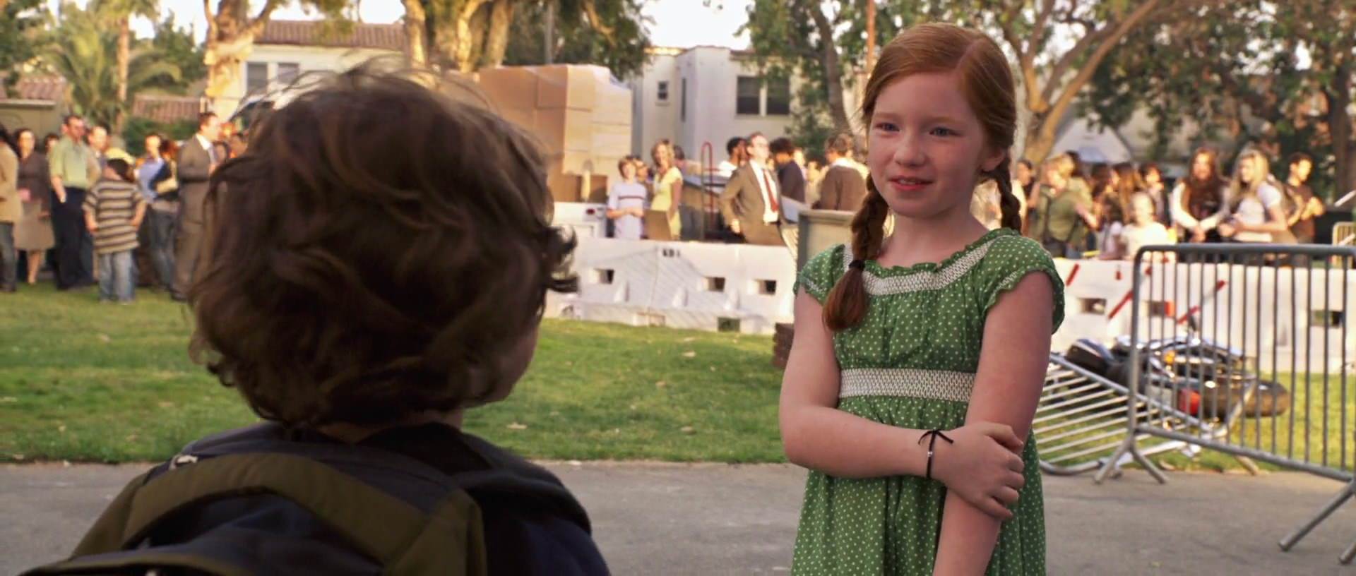 Jonathan Morgan Heit and Annalise Basso in Bedtime Stories (2008)