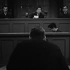 Masao Shimizu and Takashi Shimura in Scandal (1950)