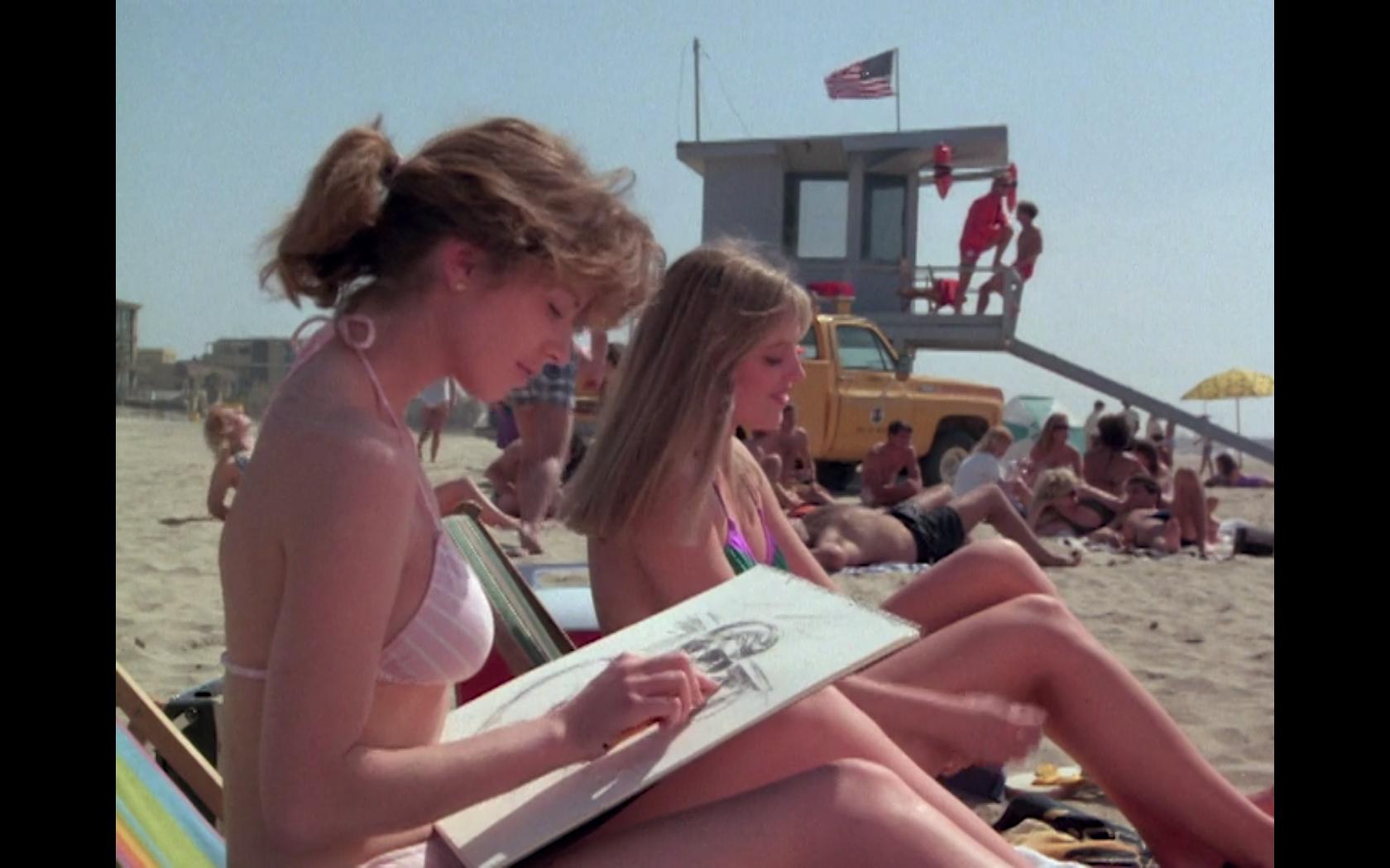 Julianne Phillips and Danielle von Zerneck in Summer Fantasy (1984)