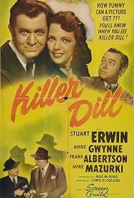 Frank Albertson, Stuart Erwin, and Anne Gwynne in Killer Dill (1947)